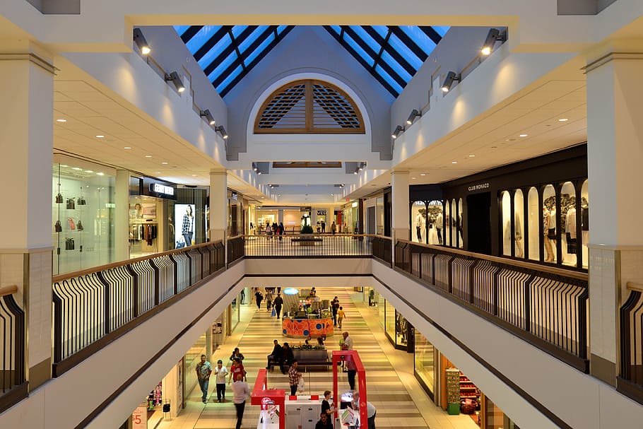 Shopping Mall Atrium Retail Shopping
